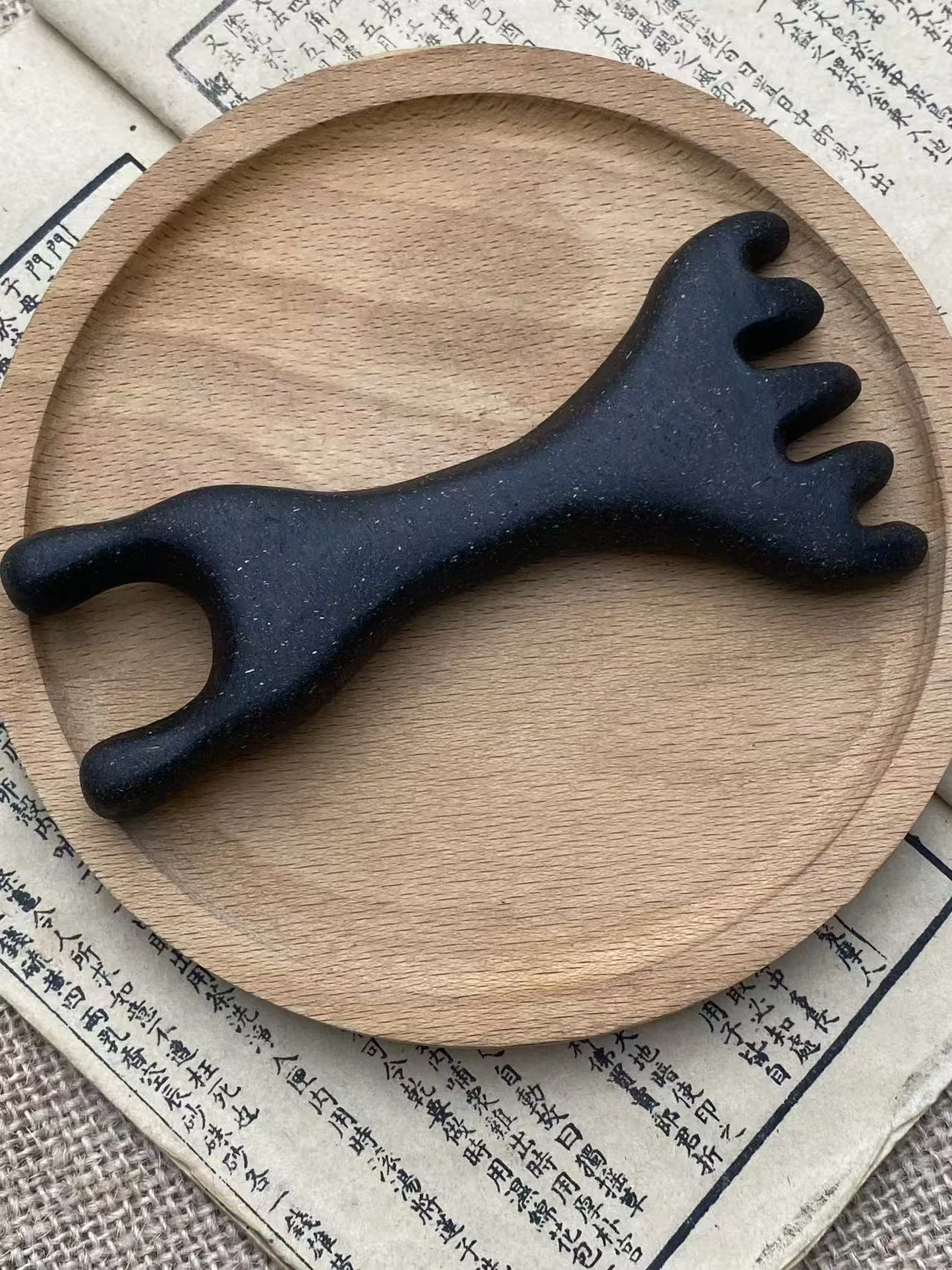 Horn-Shaped Comb — See product details