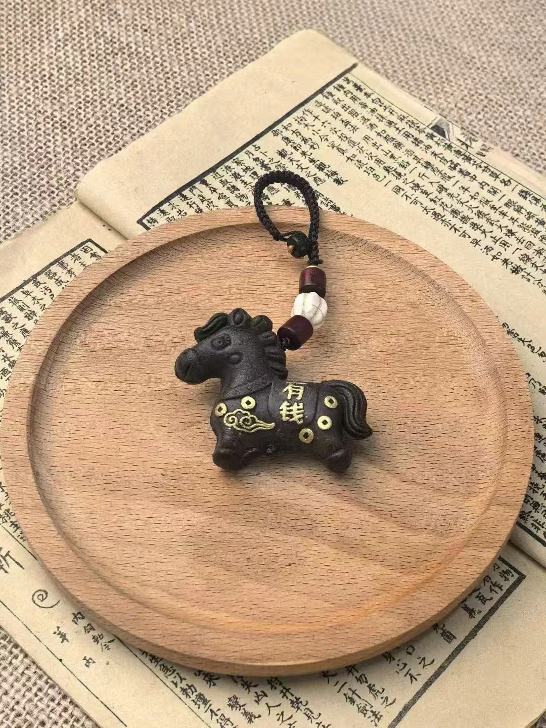 Fortune Horse - Gold-Outlined — See product details