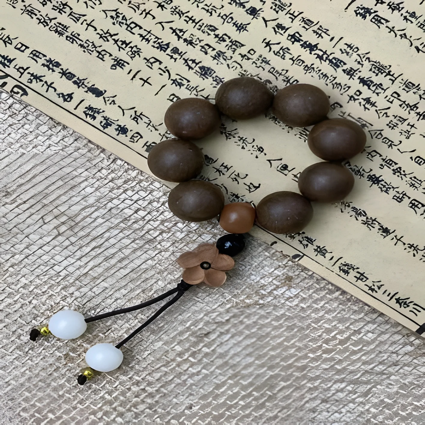 Costus Xiji Prayer Strand — 1.5cm*8颗＋配饰