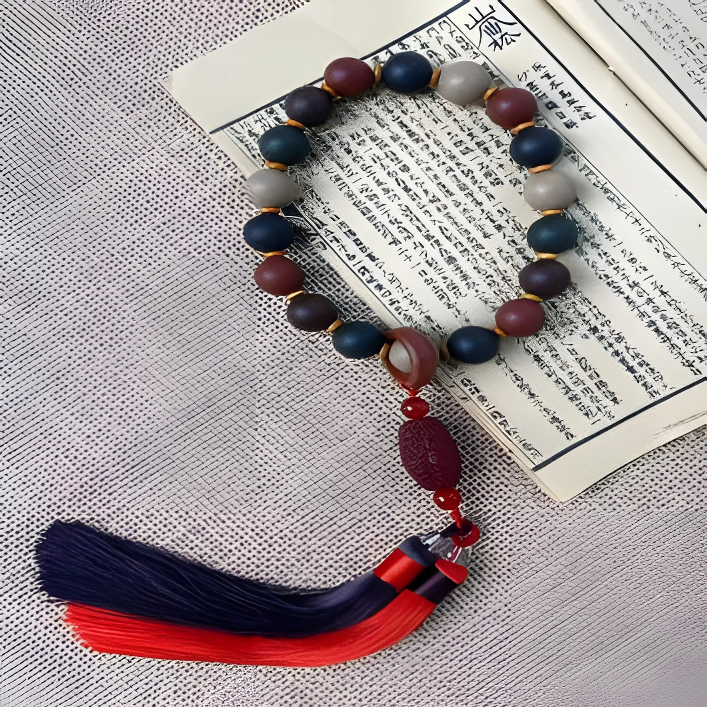 Five Elements Bead Hand Strand — 1.5cm*18颗+配饰+祥云