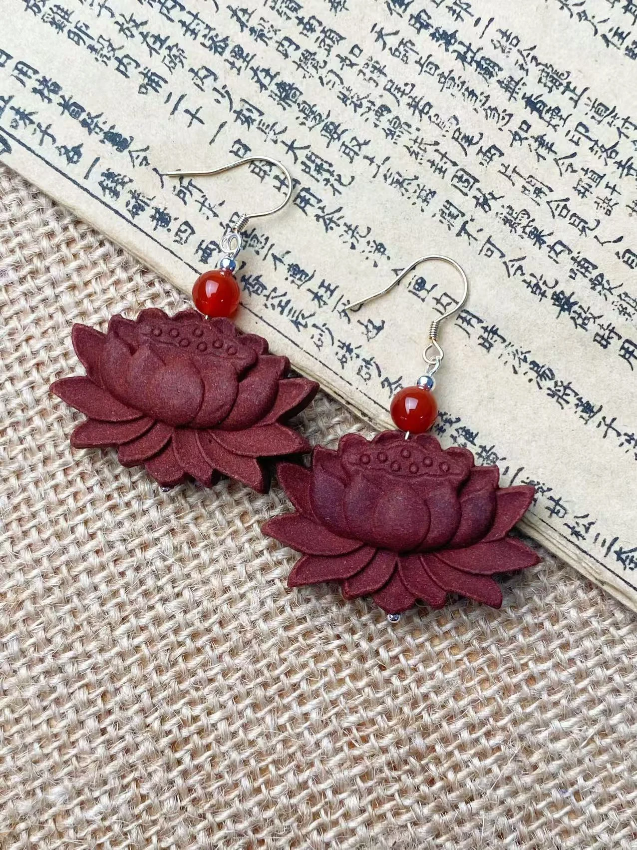 Incense Bead Earrings — 对