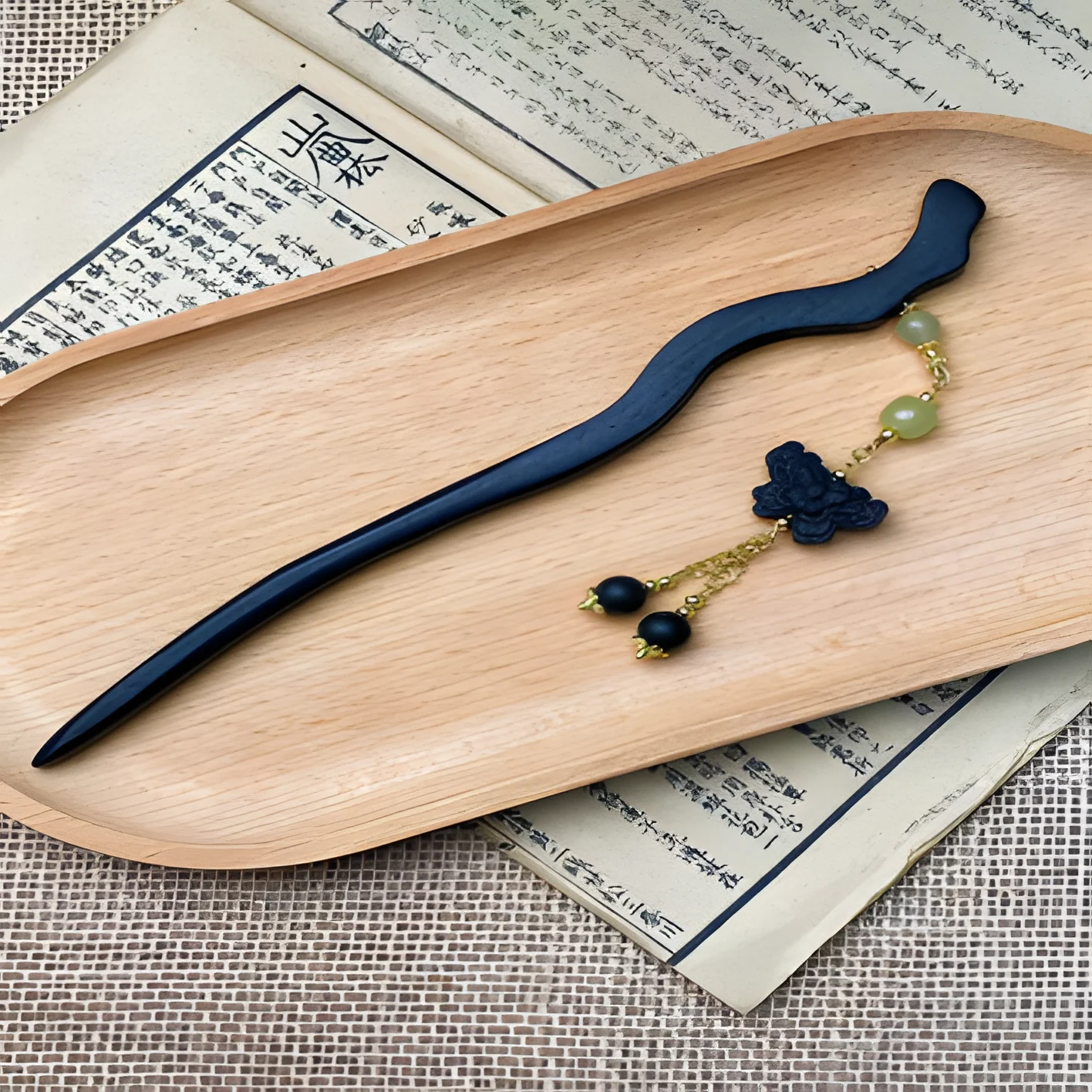 Incense Bead Hairpin — 只