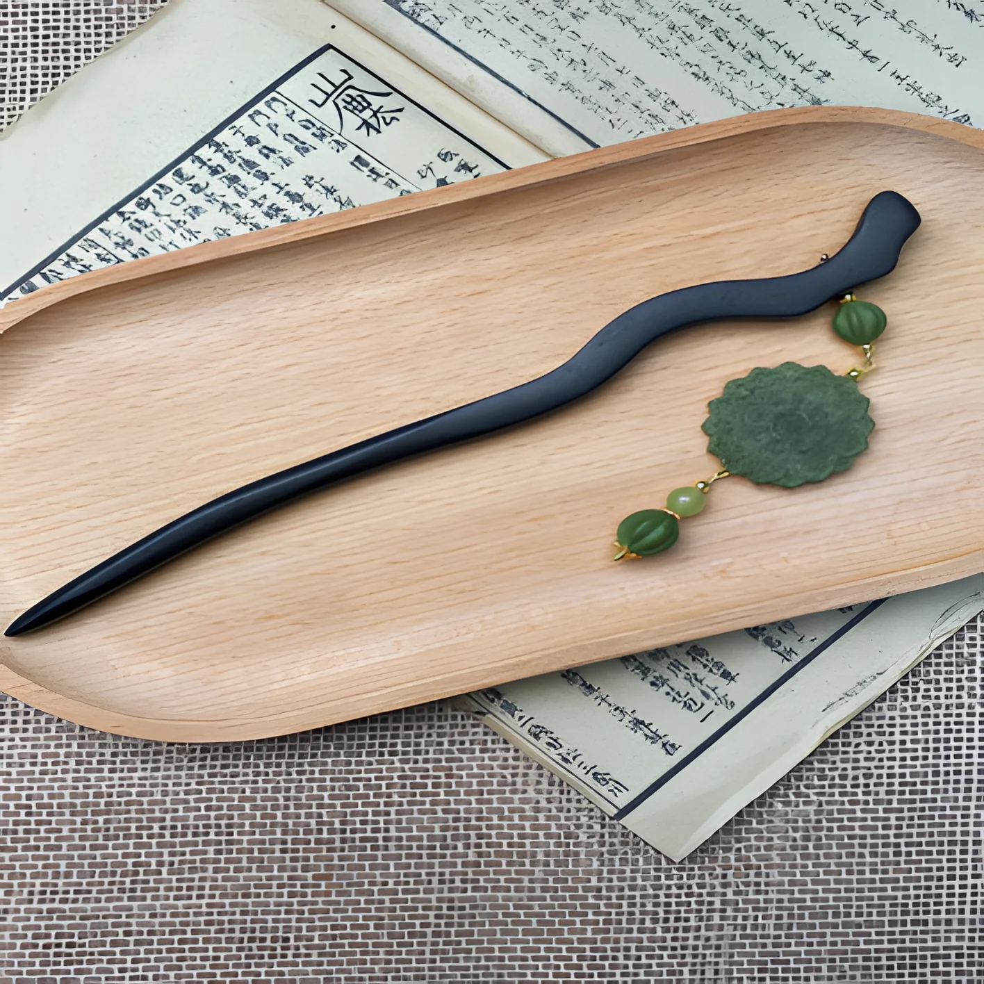 Incense Bead Hairpin — 只