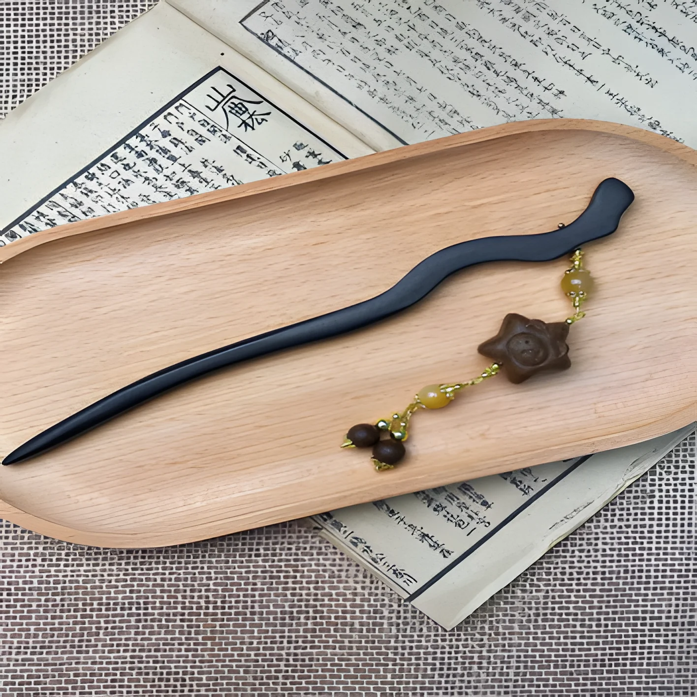 Incense Bead Hairpin — 只