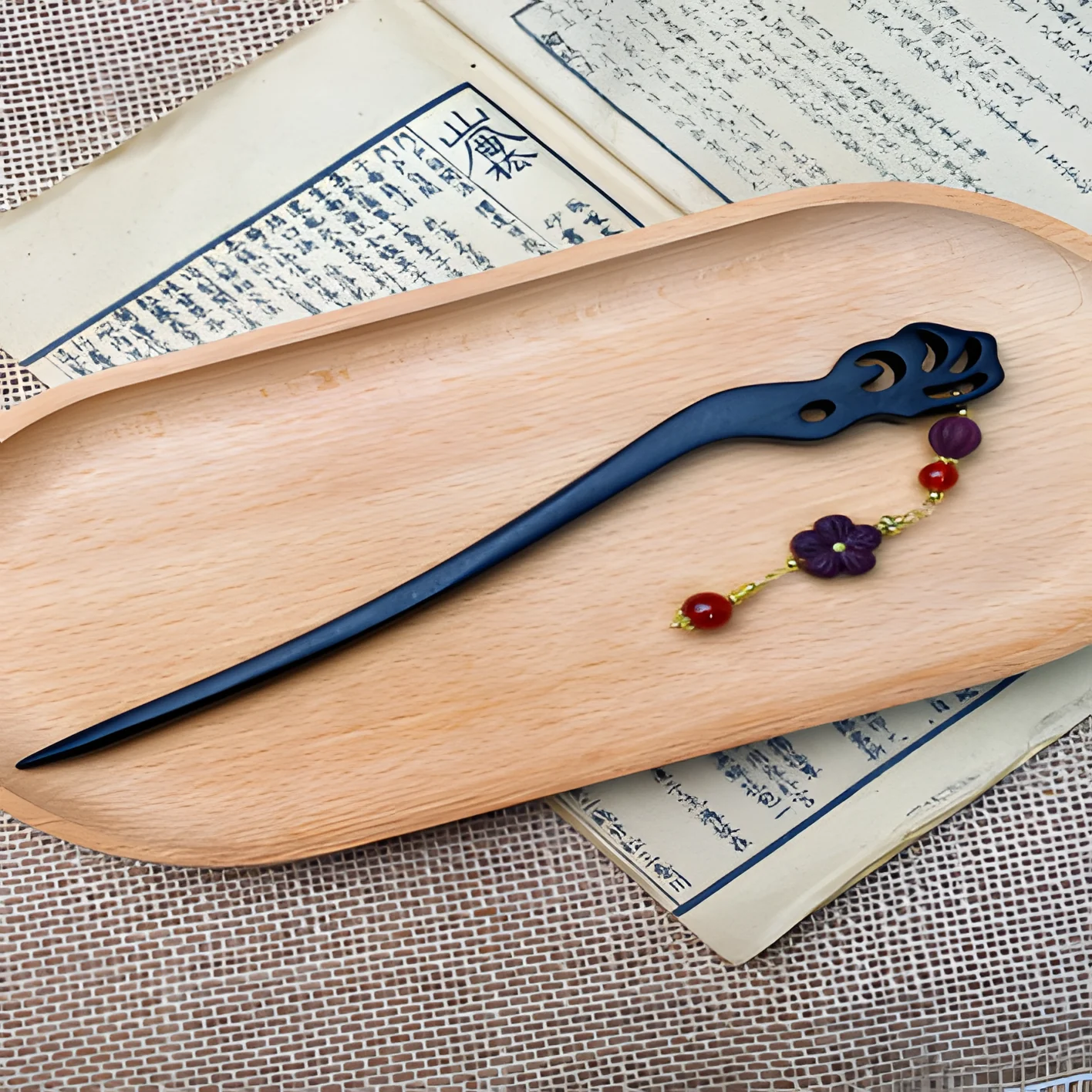 Incense Bead Hairpin — 只