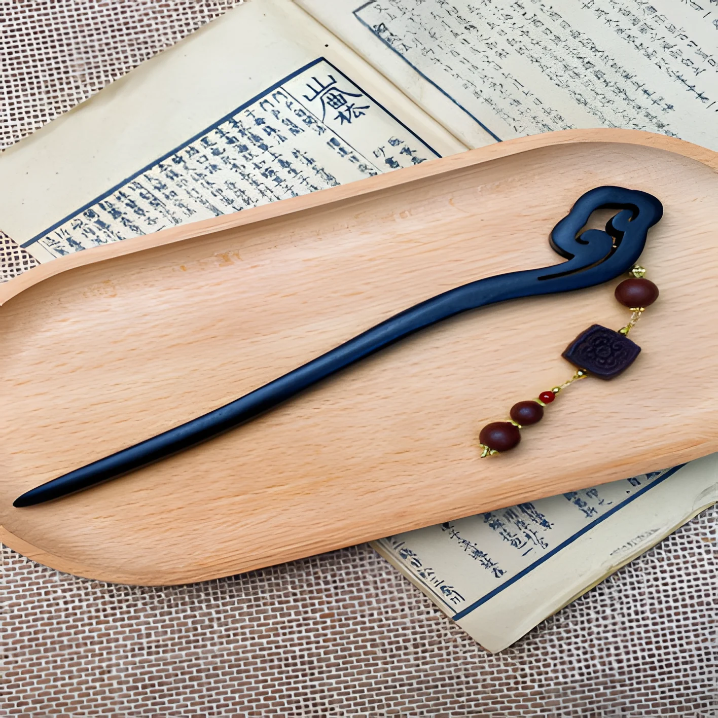Incense Bead Hairpin — 只
