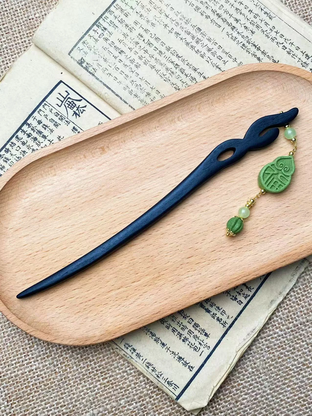 Incense Bead Hairpin — 只