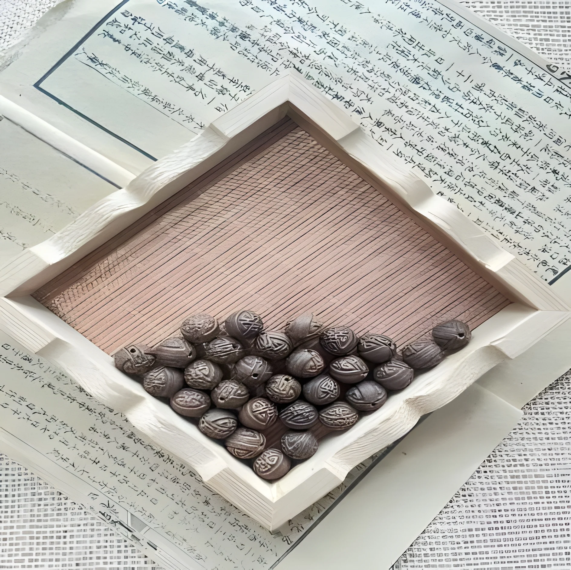 Contemplation Incense — 1.2模具（瓜字喜字）